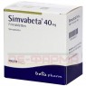 SIMVABETA 40 mg Filmtabletten 100 St | СИМВАБЕТА таблетки вкриті оболонкою 100 шт | BETAPHARM | Симвастатин