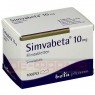 SIMVABETA 10 mg Filmtabletten 100 St | СИМВАБЕТА таблетки вкриті оболонкою 100 шт | BETAPHARM | Симвастатин