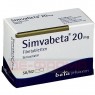 SIMVABETA 20 mg Filmtabletten 50 St | СИМВАБЕТА таблетки вкриті оболонкою 50 шт | BETAPHARM | Симвастатин