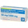 SITAGLIPTIN/Metformin-1A Pharma 50 mg/1000 mg FTA 56 St | СИТАГЛІПТИН таблетки вкриті оболонкою 56 шт | 1 A PHARMA | Метформін, ситагліптин