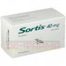 SORTIS 40 mg Filmtabletten 100 St | СОРТІС таблетки вкриті оболонкою 100 шт | ABACUS MEDICINE | Аторвастатин