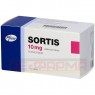 SORTIS 10 mg Filmtabletten 100 St | СОРТІС таблетки вкриті оболонкою 100 шт | KOHLPHARMA | Аторвастатин