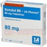 SOTALOL 80-1A Pharma Tabletten 100 St | СОТАЛОЛ таблетки 100 шт | 1 A PHARMA | Соталол