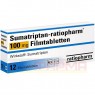 SUMATRIPTAN-ratiopharm 100 mg Filmtabletten 12 St | СУМАТРИПТАН таблетки покрытые оболочкой 12 шт | RATIOPHARM | Суматриптан