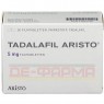 TADALAFIL Aristo 5 mg Filmtabletten 50 St | ТАДАЛАФІЛ таблетки вкриті оболонкою 50 шт | ARISTO PHARMA | Тадалафіл