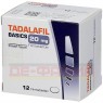 TADALAFIL BASICS 20 mg Filmtabletten 12 St | ТАДАЛАФІЛ таблетки вкриті оболонкою 12 шт | BASICS | Тадалафіл