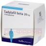 TADALAFIL beta 20 mg Filmtabletten 48 St | ТАДАЛАФІЛ таблетки вкриті оболонкою 48 шт | BETAPHARM | Тадалафіл