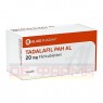 TADALAFIL PAH AL 20 mg Filmtabletten 28 St | ТАДАЛАФІЛ ПАХ таблетки вкриті оболонкою 28 шт | ALIUD PHARMA | Тадалафіл