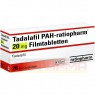 TADALAFIL PAH-ratiopharm 20 mg Filmtabletten 28 St | ТАДАЛАФІЛ ПАХ таблетки вкриті оболонкою 28 шт | RATIOPHARM | Тадалафіл
