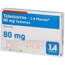 TELMISARTAN-1A Pharma 80 mg Tabletten 28 St | ТЕЛМІСАРТАН таблетки 28 шт | 1 A PHARMA | Телмісартан