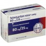 TELMISARTAN HEXAL comp 80 mg/25 mg Filmtabletten 98 St | ТЕЛМІСАРТАН таблетки вкриті оболонкою 98 шт | HEXAL | Телмісартан, гідрохлоротіазид