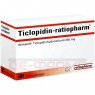 TICLOPIDIN-ratiopharm 250 mg Filmtabletten 90 St | ТИКЛОПИДИН таблетки покрытые оболочкой 90 шт | RATIOPHARM | Тиклопидин