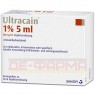 ULTRACAIN 1% Injektionslösung in einer Ampulle 6x5 ml | УЛЬТРАКАИН раствор для инъекций 6x5 мл | SEPTODONT | Артикаин