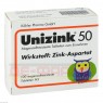 UNIZINK 50 magensaftresistente Tabletten 100 St | УНІЦИНК таблетки з ентеросолюбільною оболонкою 100 шт | KÖHLER PHARMA | Цинк гідроген аспартат