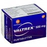 VALTREX 500 mg Filmtabletten 42 St | ВАЛТРЕКС таблетки покрытые оболочкой 42 шт | EMRA-MED | Валацикловир