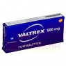 VALTREX 500 mg Filmtabletten 10 St | ВАЛТРЕКС таблетки вкриті оболонкою 10 шт | EMRA-MED | Валацикловір