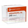 VERAPAMIL AL 240 Retardtabletten 50 St | ВЕРАПАМІЛ таблетки зі сповільненим вивільненням 50 шт | ALIUD PHARMA | Верапаміл