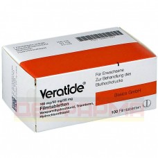 Вератид | Veratide | Верапаміл, гідрохлоротіазид, триамтерен