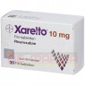 XARELTO 10 mg Filmtabletten 98 St | КСАРЕЛТО таблетки покрытые оболочкой 98 шт | AARAGON PHARMA | Ривароксабан