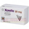 XARELTO 20 mg Filmtabletten 98 St | КСАРЕЛТО таблетки вкриті оболонкою 98 шт | AARAGON PHARMA | Ривароксабан