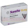 XARELTO 15 mg Filmtabletten 28 St | КСАРЕЛТО таблетки вкриті оболонкою 28 шт | BAYER VITAL | Ривароксабан