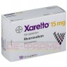 XARELTO 15 mg Filmtabletten 10 St | КСАРЕЛТО таблетки вкриті оболонкою 10 шт | BAYER VITAL | Ривароксабан