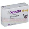 XARELTO 15 mg Filmtabletten 42 St | КСАРЕЛТО таблетки покрытые оболочкой 42 шт | BAYER VITAL | Ривароксабан