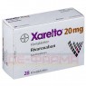 XARELTO 20 mg Filmtabletten 28 St | КСАРЕЛТО таблетки покрытые оболочкой 28 шт | BAYER VITAL | Ривароксабан