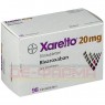 XARELTO 20 mg Filmtabletten 98 St | КСАРЕЛТО таблетки покрытые оболочкой 98 шт | BAYER VITAL | Ривароксабан