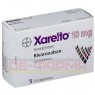 XARELTO 10 mg Filmtabletten 5 St | КСАРЕЛТО таблетки покрытые оболочкой 5 шт | BAYER VITAL | Ривароксабан