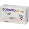 XARELTO 20 mg Filmtabletten 98 St | КСАРЕЛТО таблетки вкриті оболонкою 98 шт | MTK-PHARMA | Ривароксабан