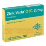 ZINK VERLA OTC 20 mg Filmtabletten 50 St | ЦИНК ВЕРЛА таблетки вкриті оболонкою 50 шт | VERLA-PHARM | Цинку глюконат