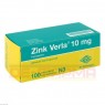 ZINK VERLA 10 mg Filmtabletten 100 St | ЦИНК ВЕРЛА таблетки вкриті оболонкою 100 шт | VERLA-PHARM | Цинку глюконат