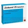 ZINKOROT 25 mg Tabletten 100 St | ЦИНКОРОТ таблетки 100 шт | WÖRWAG PHARMA | Цинку оротат