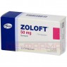 ZOLOFT 50 mg Filmtabletten 50 St | ЗОЛОФТ таблетки вкриті оболонкою 50 шт | VIATRIS HEALTHCARE | Сертралін