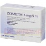 ZOMETA 4 mg/5 ml Konz.z.Herst.e.Infusionslösung 1 St | ЗОМЕТА концентрат для инфузионного раствора 1 шт | KOHLPHARMA | Золедроновая кислота