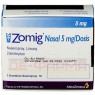 ZOMIG Nasal 5 mg/Dosis Einzeldosis-Nasenspray 2 St | ЗОМІГ однодозові піпетки 2 шт | EMRA-MED | Золмітриптан