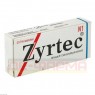 ZYRTEC Filmtabletten 20 St | ЗИРТЕК таблетки покрытые оболочкой 20 шт | UCB PHARMA | Цетиризин